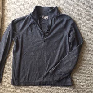Mens comfy half-zip